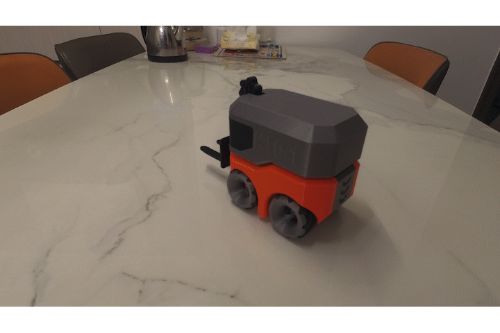 MEC-1 Ağır Hizmet Çok Yönlü Forklift - 3D Baskı RC Model