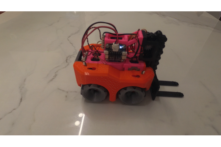 MEC-1 Ağır Hizmet Çok Yönlü Forklift - 3D Baskı RC Model