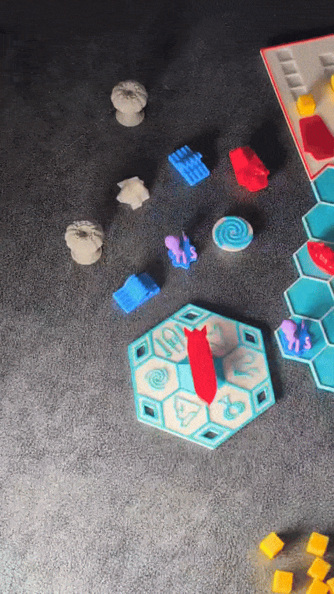 Oceans Fury Deniz Savaşı Strateji Oyunu - 3D Baskılı