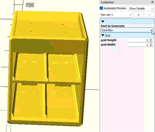 Modüler Gridfinity Düzenleme Kutusu - SKADIS HSW Uyumlu 3D Baskı