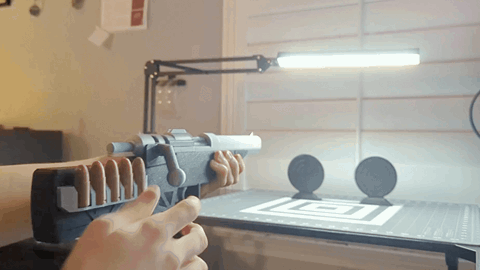 Fonksiyonel Bolt-Action Tüfek - 3D Baskılı Oyuncak Silah