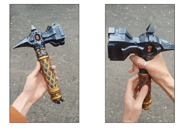 Cosplay Demirci Çekici - 3D Baskılı Oyun Aksesuarı