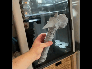 Cosplay Demirci Çekici - 3D Baskılı Oyun Aksesuarı