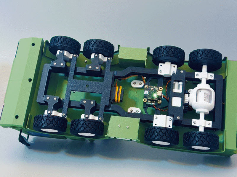 LT-310 Uzun Menzilli Radar Füze Fırlatıcı 3D Baskı Modeli - Hobi ve Koleksiyon