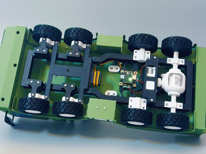 LT-310 Uzun Menzilli Radar Füze Fırlatıcı 3D Baskı Modeli - Hobi ve Koleksiyon