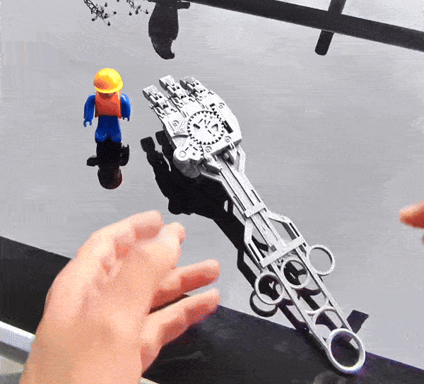 Mekanik Robot El V4.0 - 3D Baskı Oyuncak ve Koleksiyon Ürünü