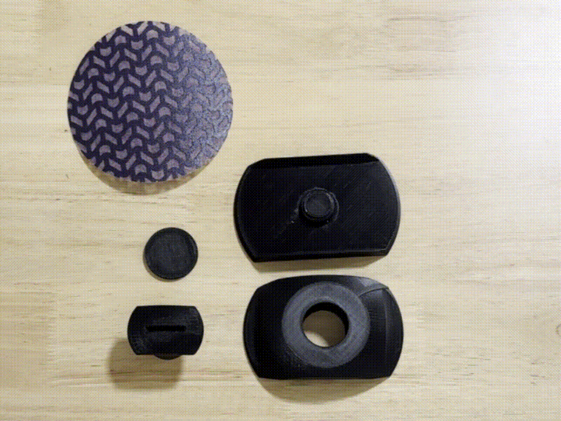 5 İnç Kilitli Zımpara Bloğu - 3D Baskı El Aleti