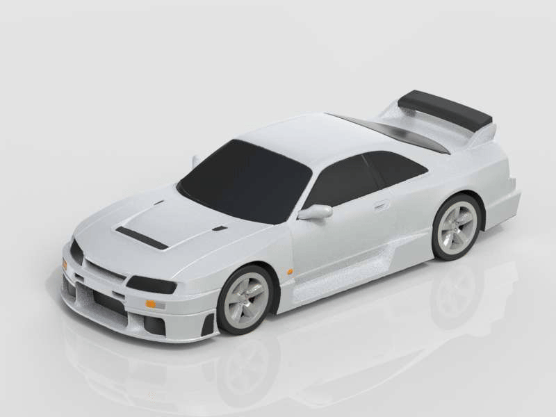 Nissan Skyline GT-R R33 3D Baskı Model Araç - Koleksiyonluk