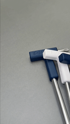 Ergonomik T-Kolu Torx Anahtar Kapakları Seti TX10-TX40