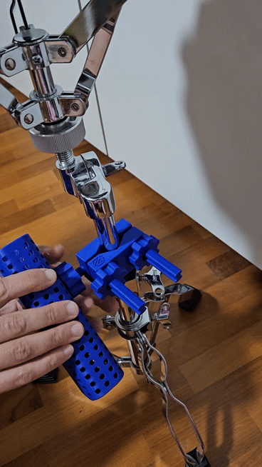 Evrensel Davul Bageti Tutucu V3 - 3D Baskılı Müzik Aksesuarı