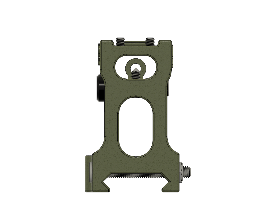 Picatinny DripLyft Yükseltici - 3D Baskı Tüfek Aksesuarı