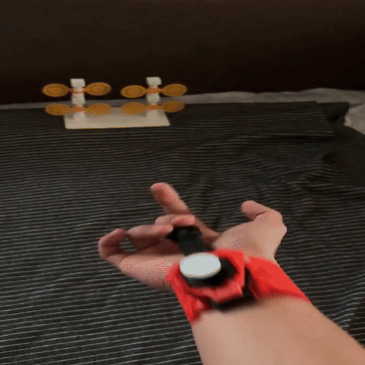 3D Baskılı Bilek Disk Fırlatıcı - Çoklu Atış Oyuncak