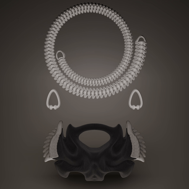 Gothik Yarasa Çantası - 3D Baskılı Şık Aksesuar