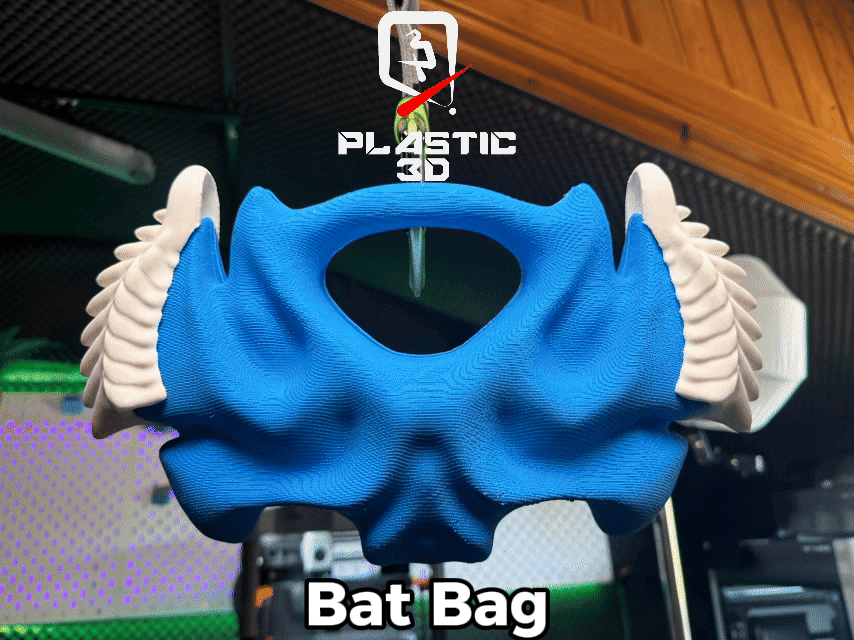 Gothik Yarasa Çantası - 3D Baskılı Şık Aksesuar