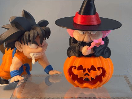 Dragon Ball Falcı Nine Manyetik Anahtarlı Işık - 3D Baskı Mini Figür