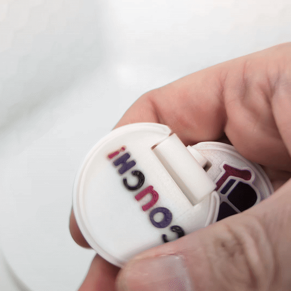 Kpop DH İlhamlı Soda Kolye Fidget Oyuncak - 3D Baskı Anahtarlık