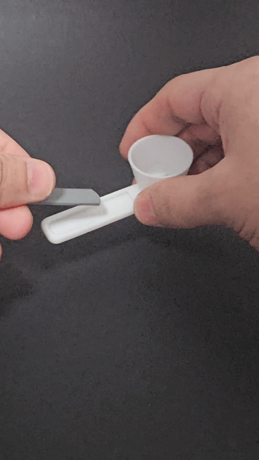 Takviye Tozu Hunili Ölçek - 3D Baskı Dayanıklı Ölçek