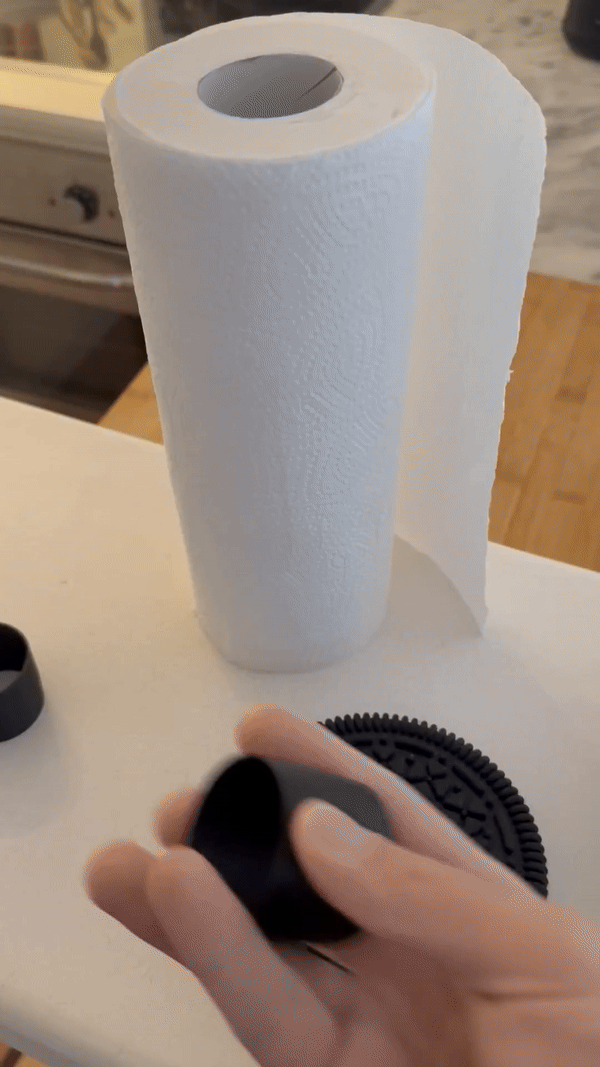 OREO Tuvalet Kağıdı ve Kağıt Havlu Tutucu - 3D Baskı Dekor