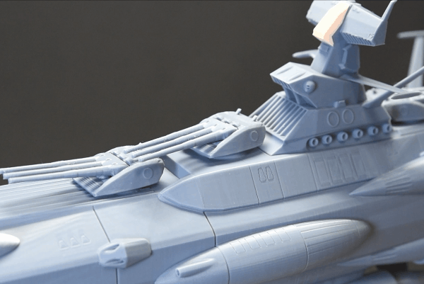 Andromeda Sınıfı Uzay Savaş Gemisi 1:700 63.5cm 3D Baskı Model