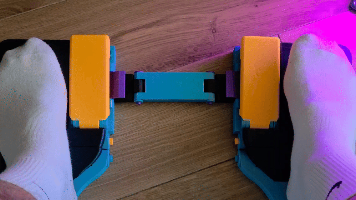 3D Baskı Oyun Pedalları - Çoklu Tuşlu Gaming Aksesuarı