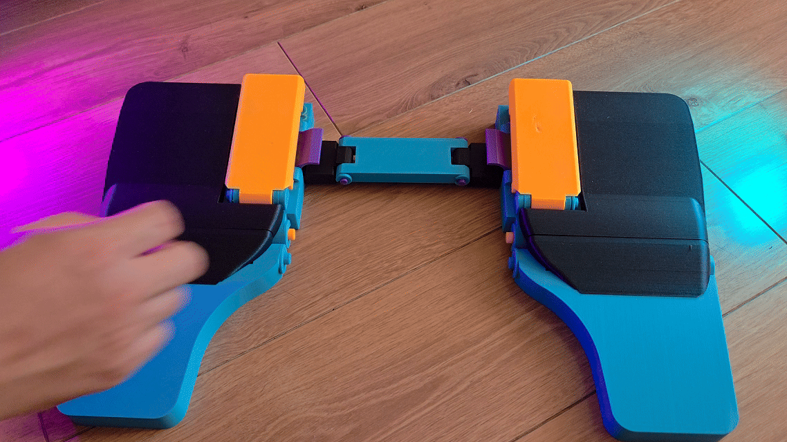 3D Baskı Oyun Pedalları - Çoklu Tuşlu Gaming Aksesuarı