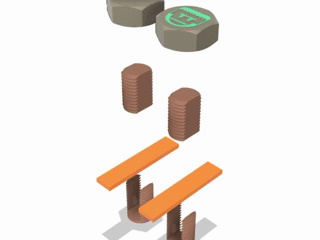 Köpek Frankenstein Kostümü Glow Işıklı Vidalar - 3D Baskı Evcil Hayvan Aksesuarı